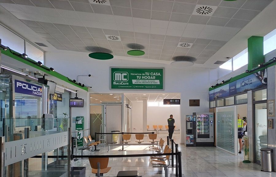 El Helipuerto de Ceuta pone en servicio las  primeras dependencias de su ampliación